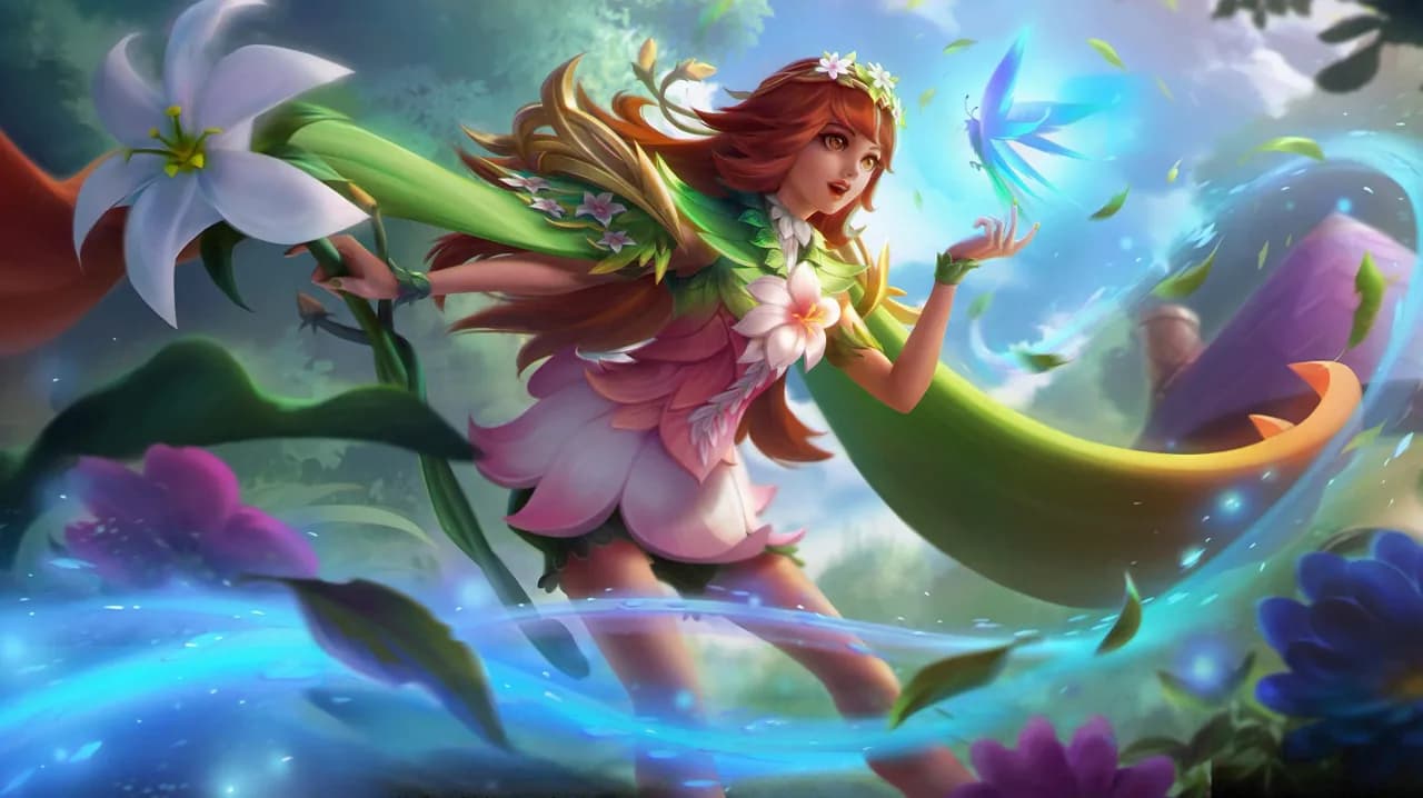 Mathilda Floral Crown skin artwork