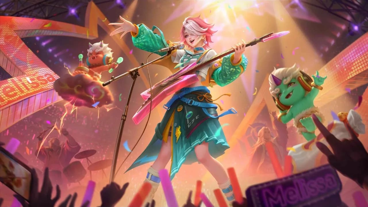 Melissa SHIMMER Melissa skin artwork