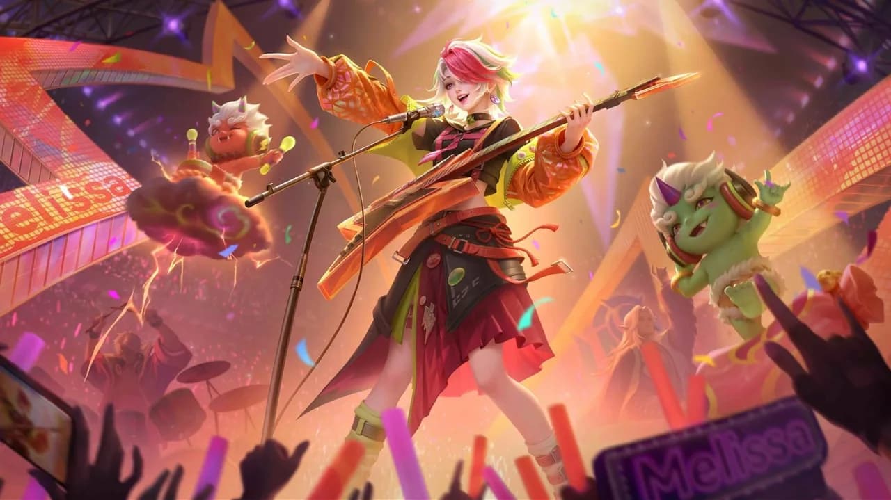 Melissa SPARKLE Melissa skin artwork