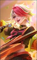 Melissa wearing the SPARKLE Melissa skin, in-game portrait