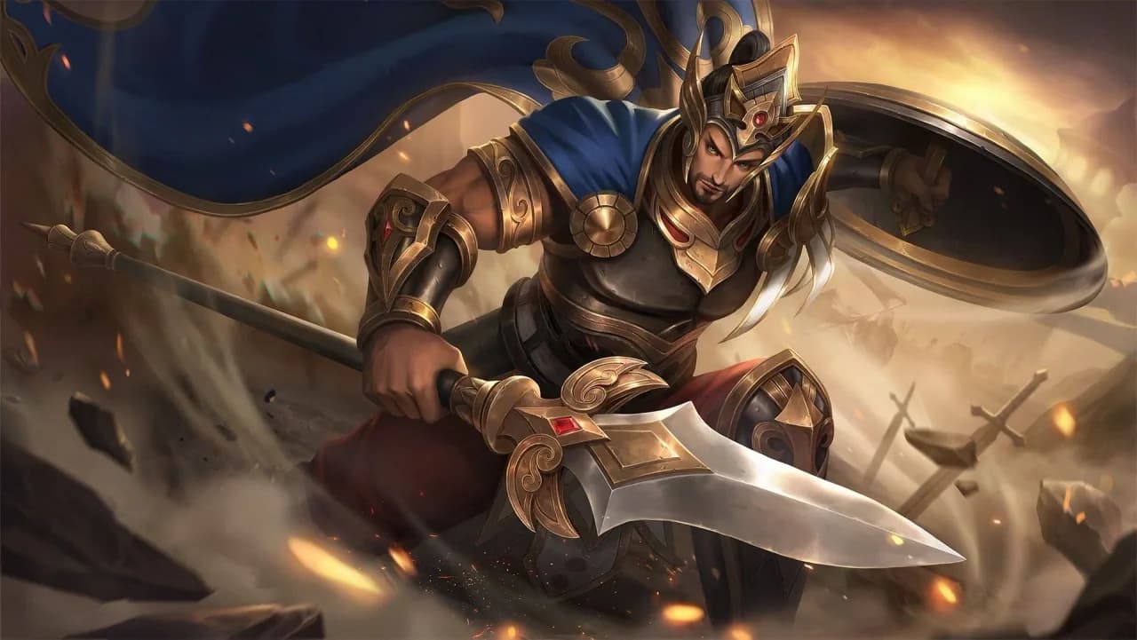 Minsitthar Gilded King skin artwork