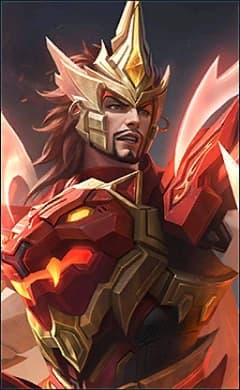 Minsitthar wearing the War Lion skin, in-game portrait