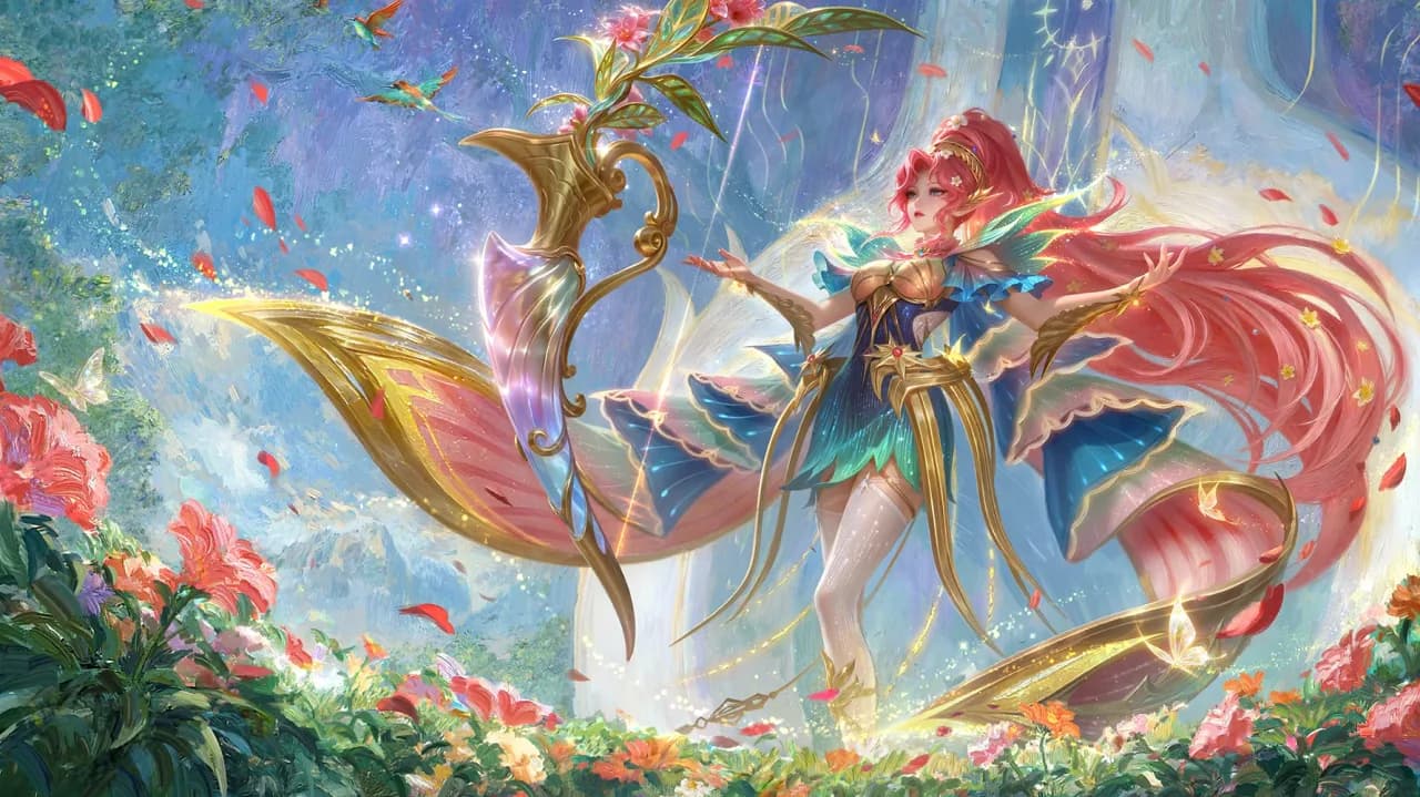 Miya Arrow of Spring skin artwork