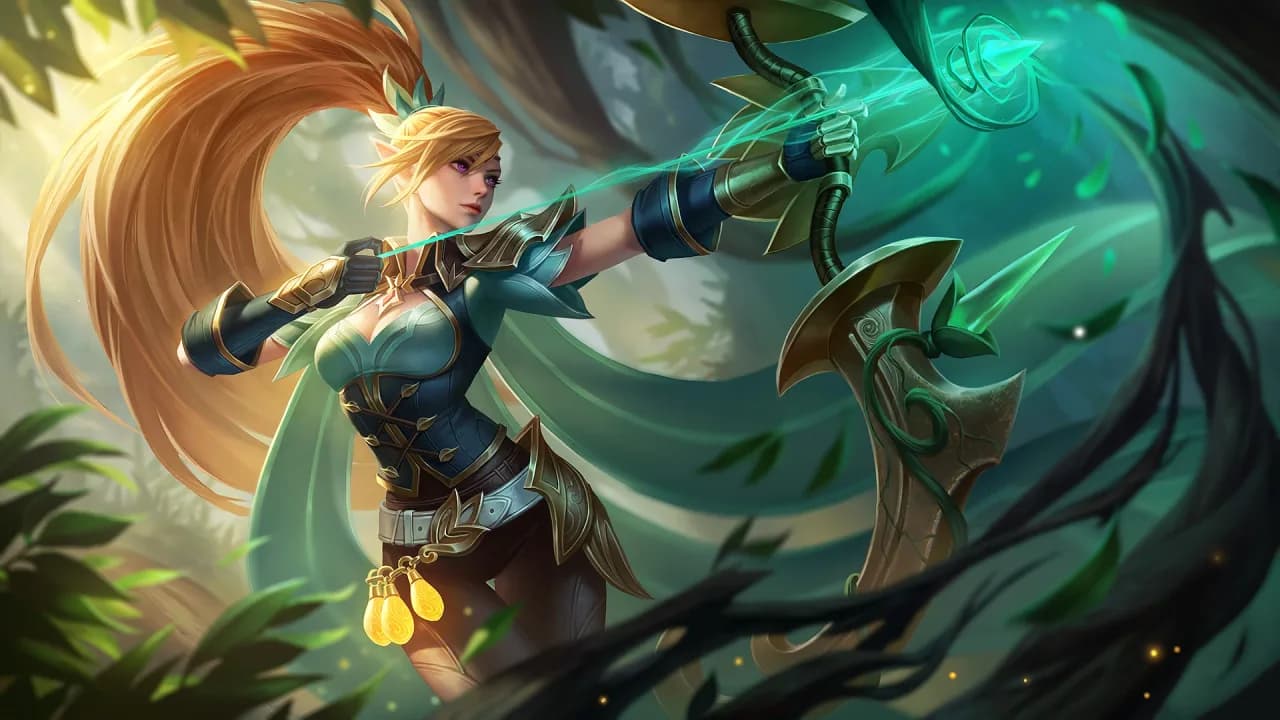 Miya Jungle Ranger skin artwork