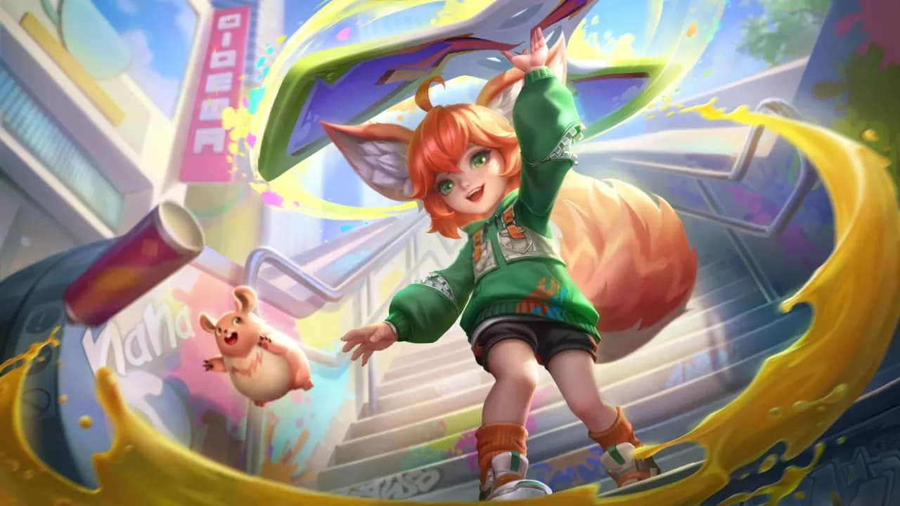 Nana Cyclone Clash skin artwork
