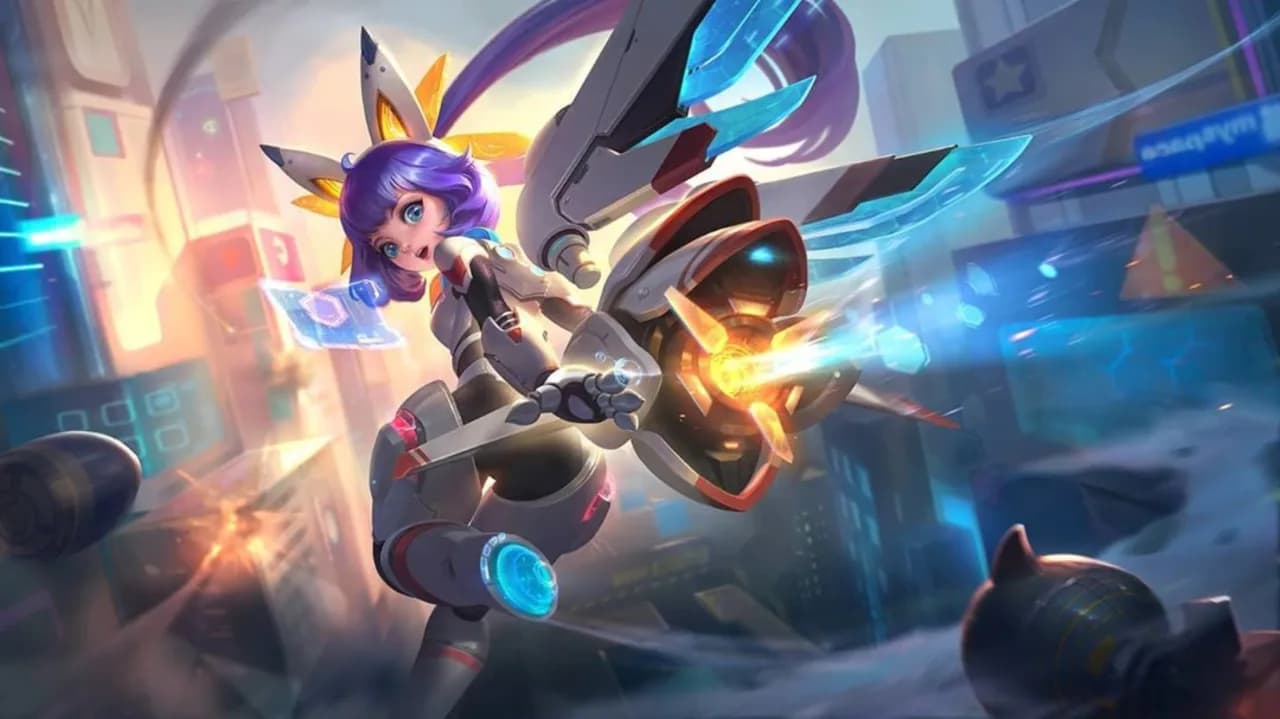 Nana Mecha Baby skin artwork