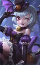 Nana wearing the Graveyard Party skin, in-game portrait