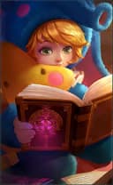 Nana wearing the Slumber Party skin, in-game portrait