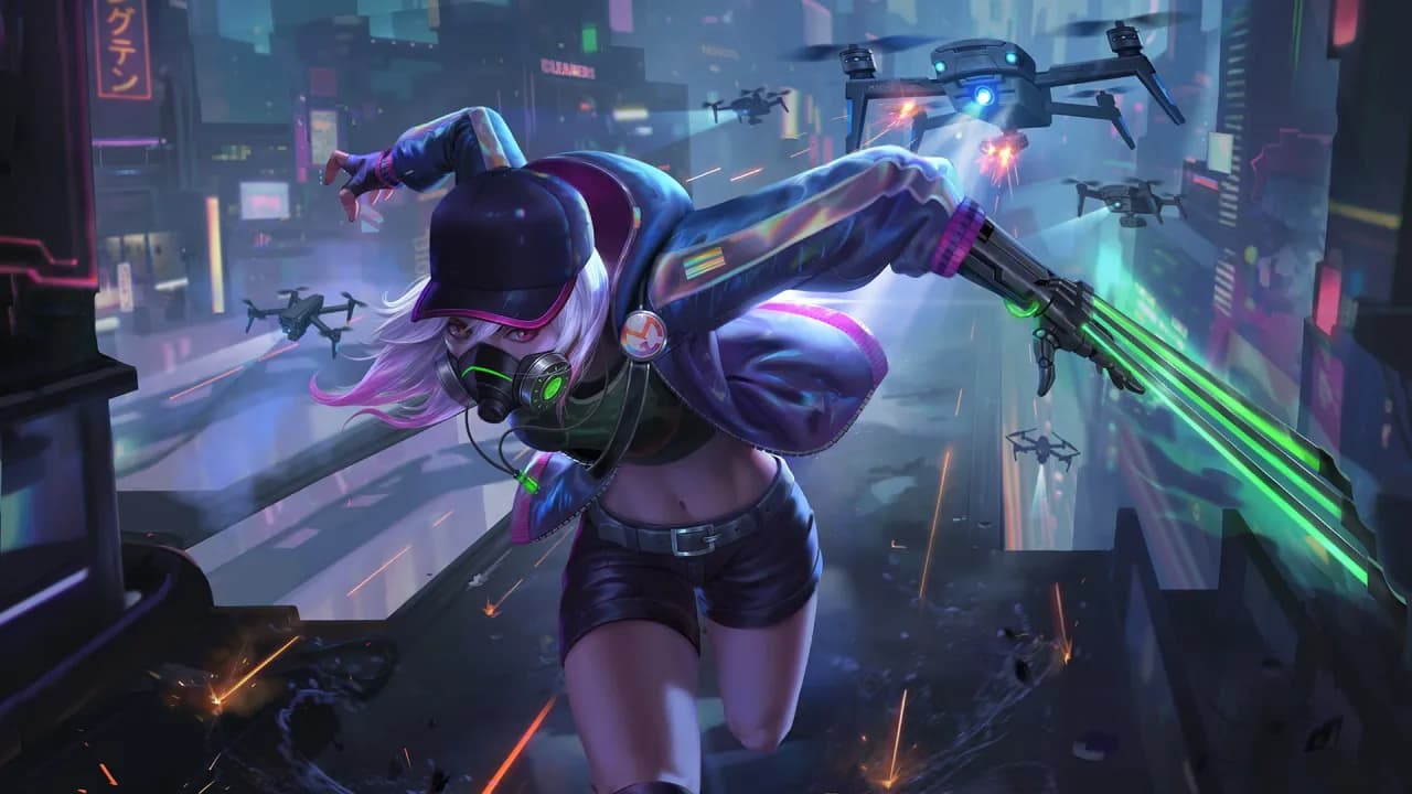 Natalia Cyber Spectre skin artwork