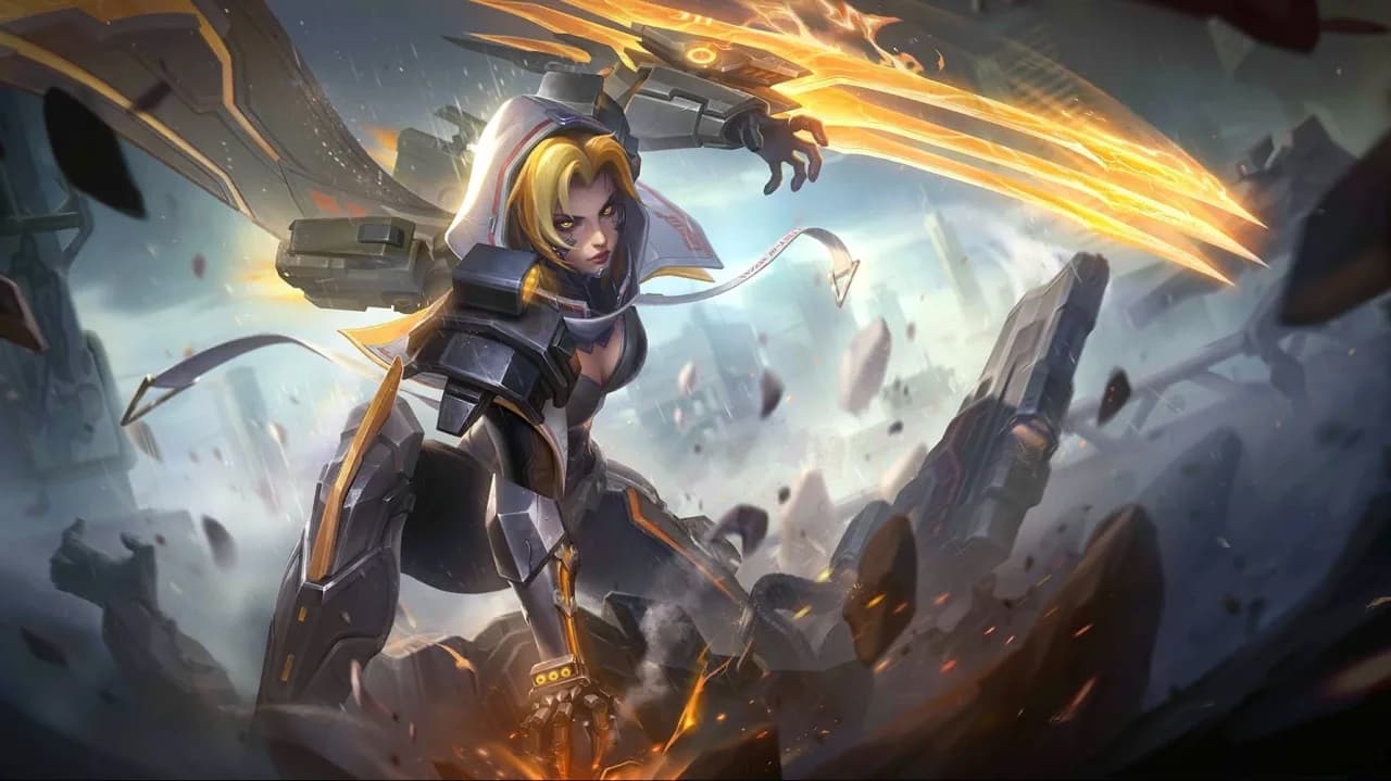Natalia Warrioress Paragon skin artwork