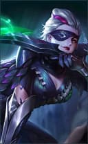 Natalia wearing the Deadly Mamba skin, in-game portrait