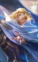 Nolan wearing the Cosmic Wayfinder skin, in-game portrait