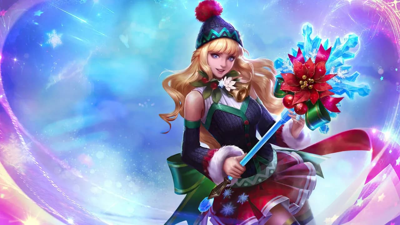 Odette Christmas Carnival skin artwork