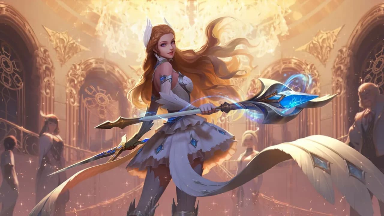 Odette Swan Princess skin artwork