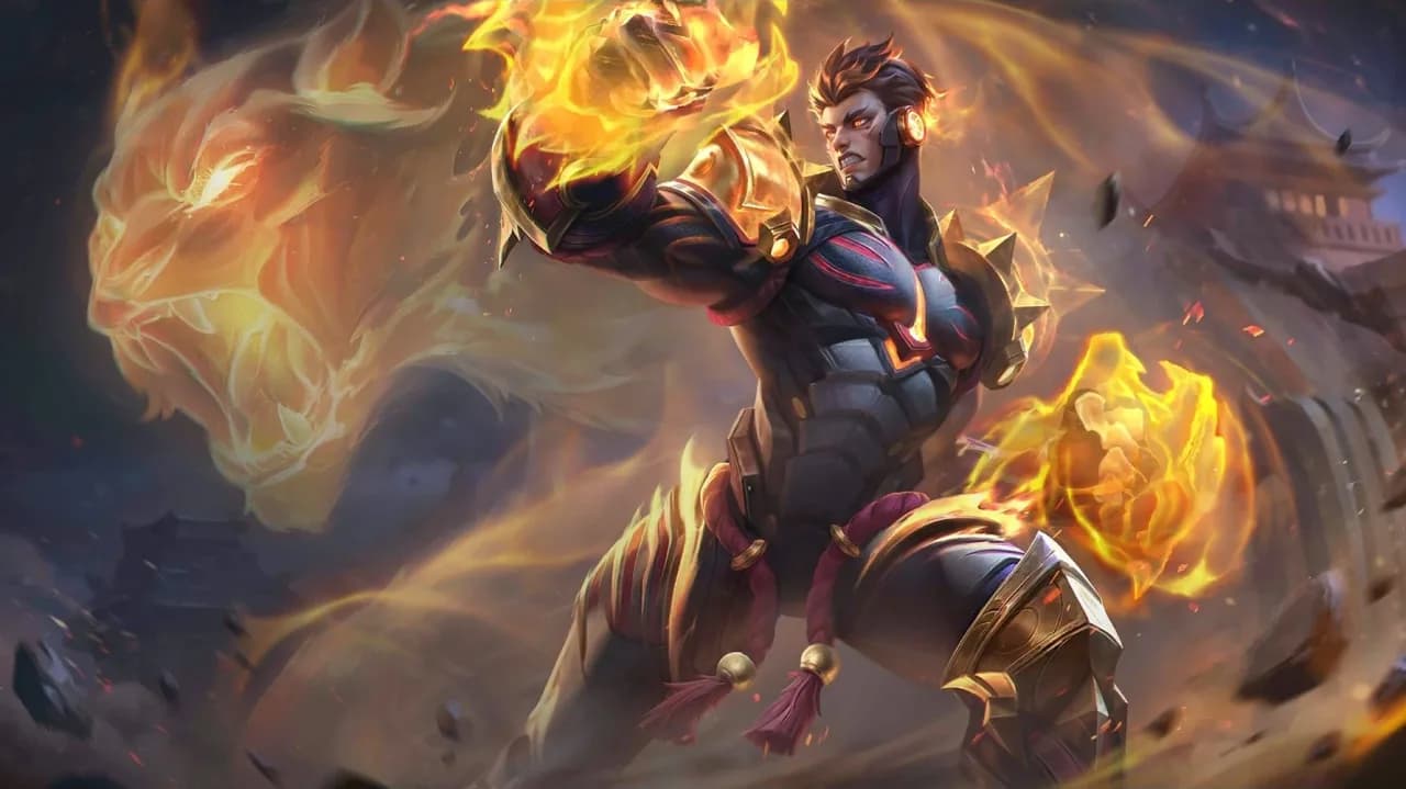 Paquito Blazing Tiger skin artwork