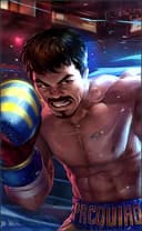 Paquito wearing the Manny Pacquiao skin, in-game portrait