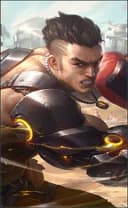 Paquito wearing the Underground Boxer skin, in-game portrait