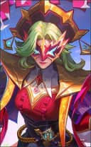 Pharsa wearing the Neobeast Pharsa skin, in-game portrait