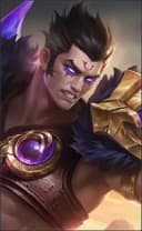 Phoveus wearing the Monolith Watcher skin, in-game portrait