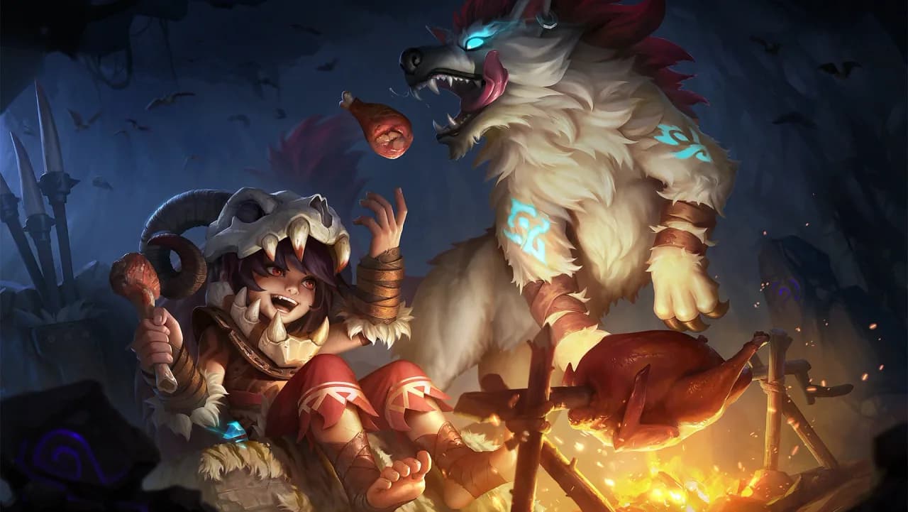 Popol and Kupa Tribal Howl skin artwork