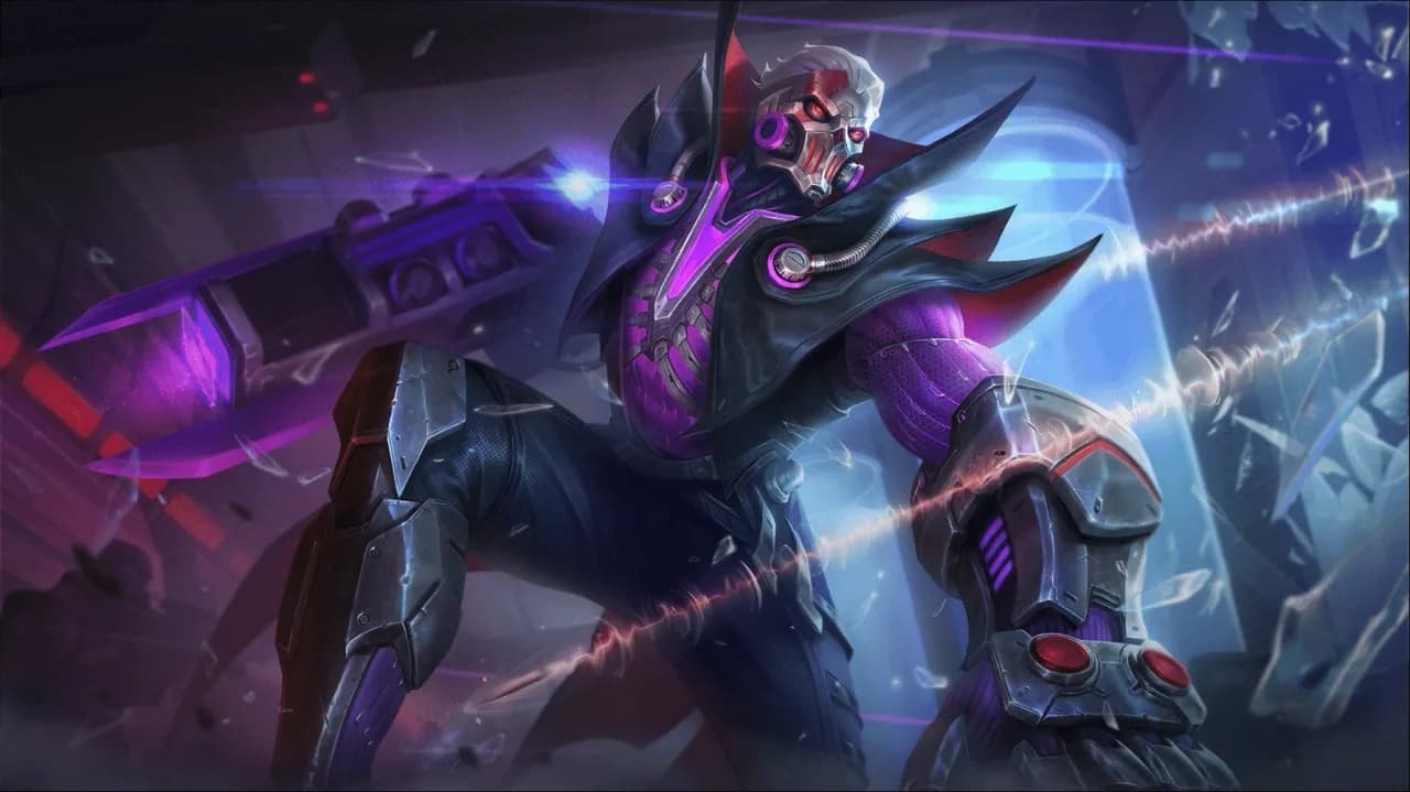 Roger Cyborg Werewolf skin artwork