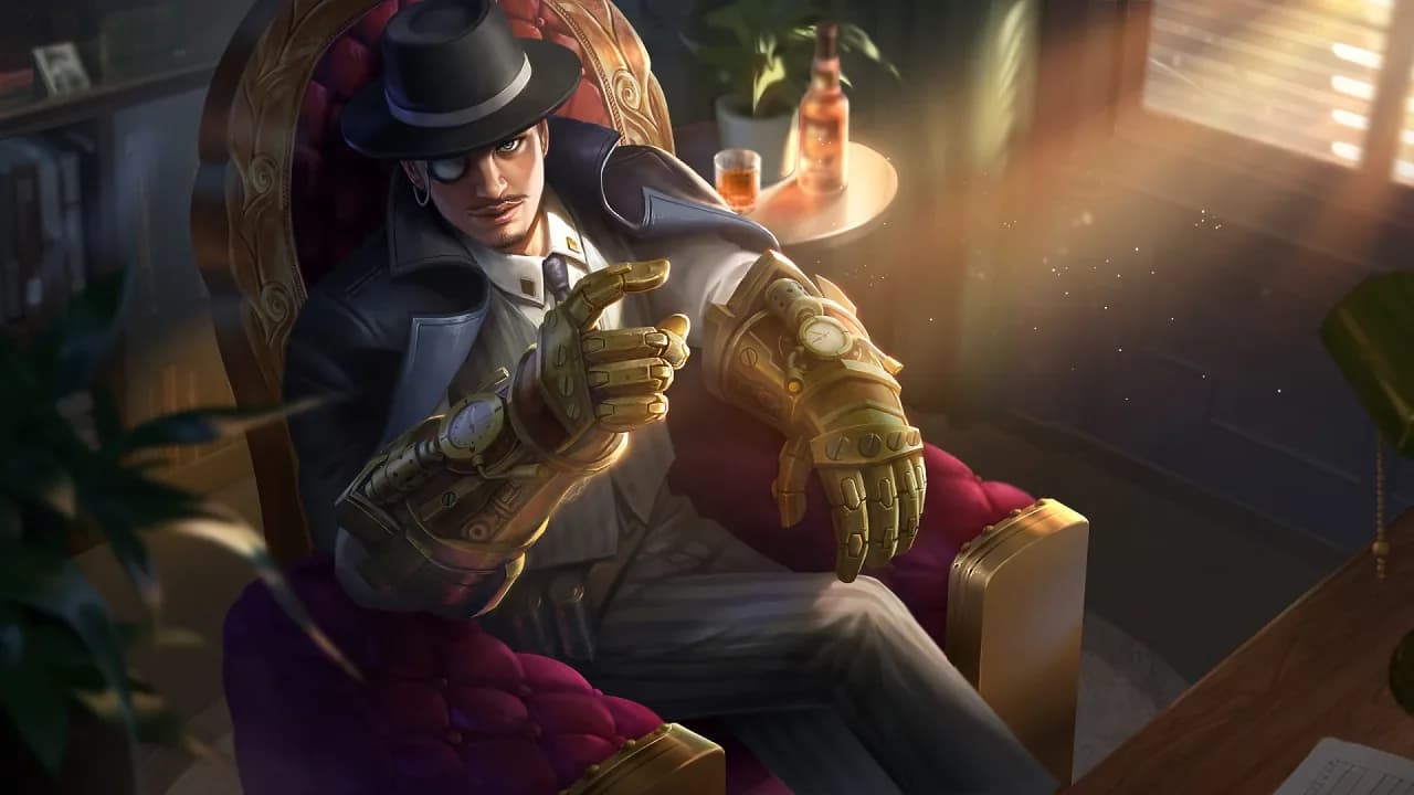 Roger Dark Gent skin artwork