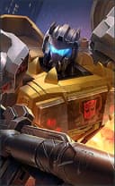 Roger wearing the Grimlock skin, in-game portrait