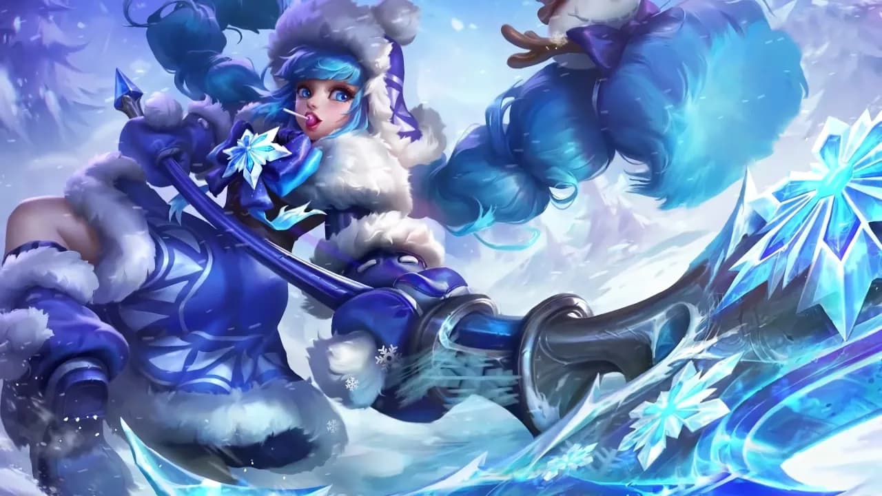 Ruby Edelweiss skin artwork