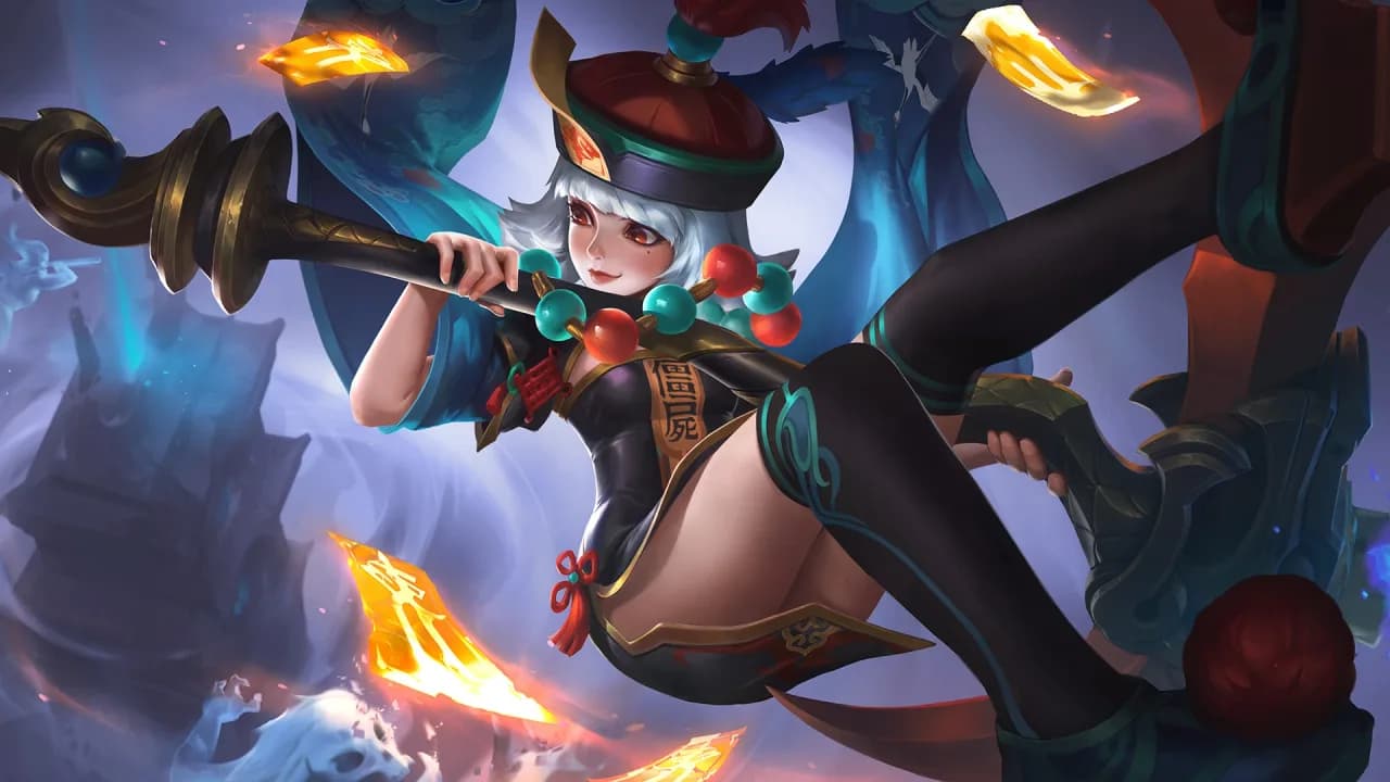Ruby Lady Zombie skin artwork