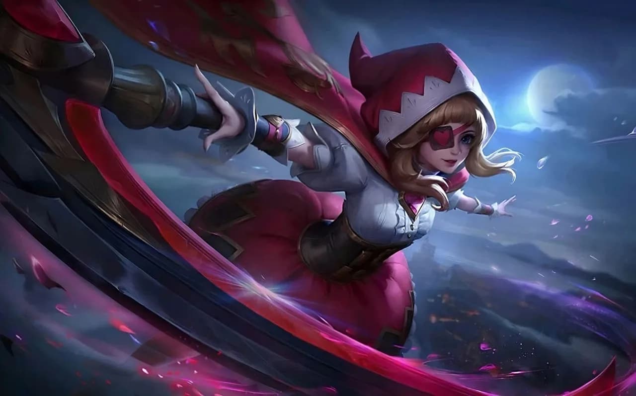 Ruby Little Red Hood skin artwork