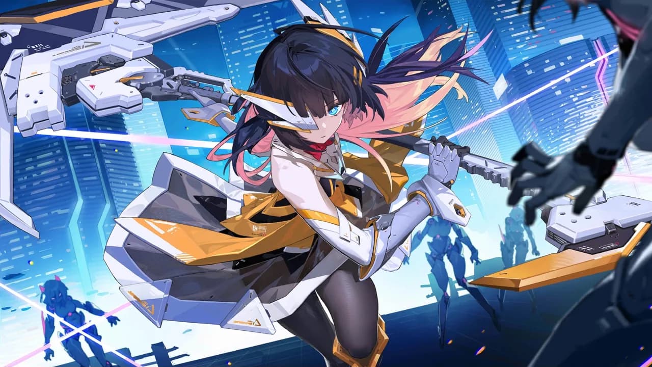 Ruby Mecha Maiden skin artwork