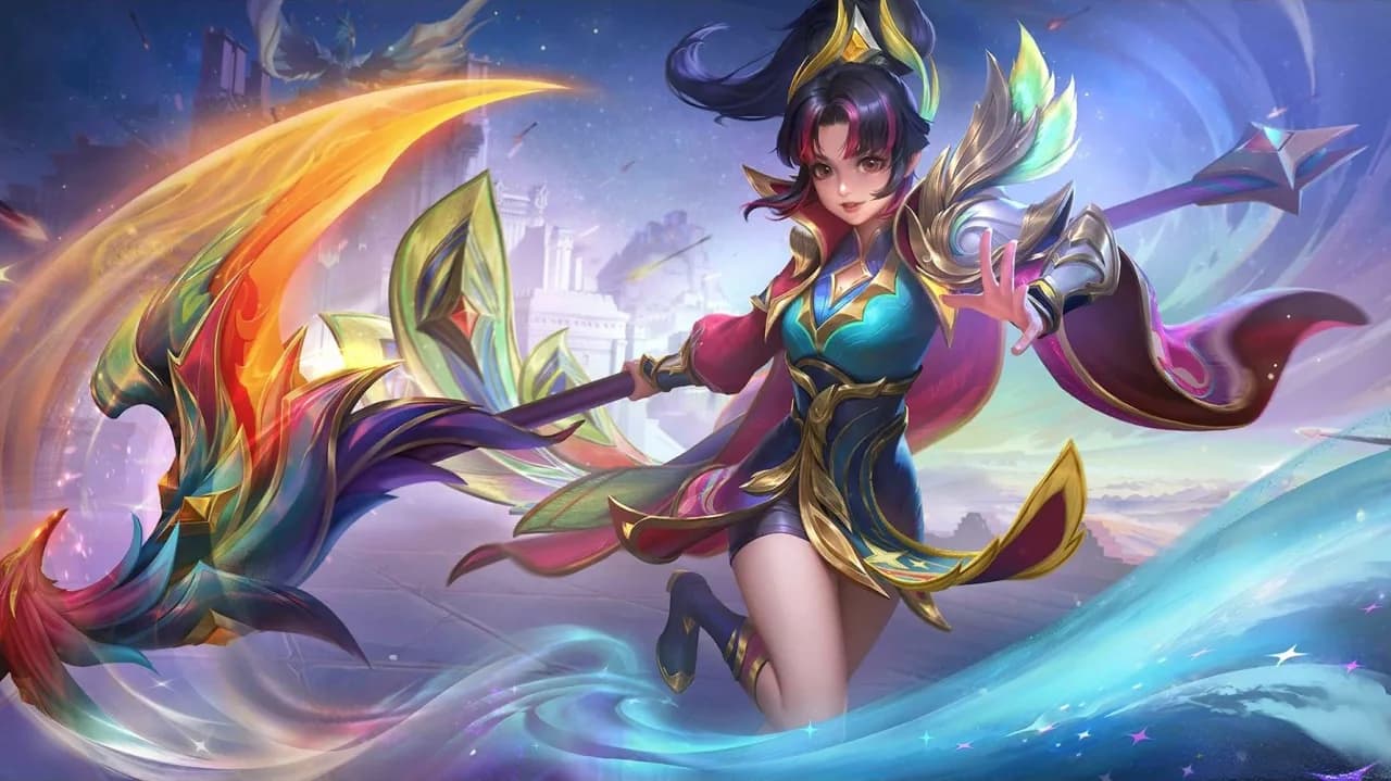 Ruby Prismatic Plume skin artwork