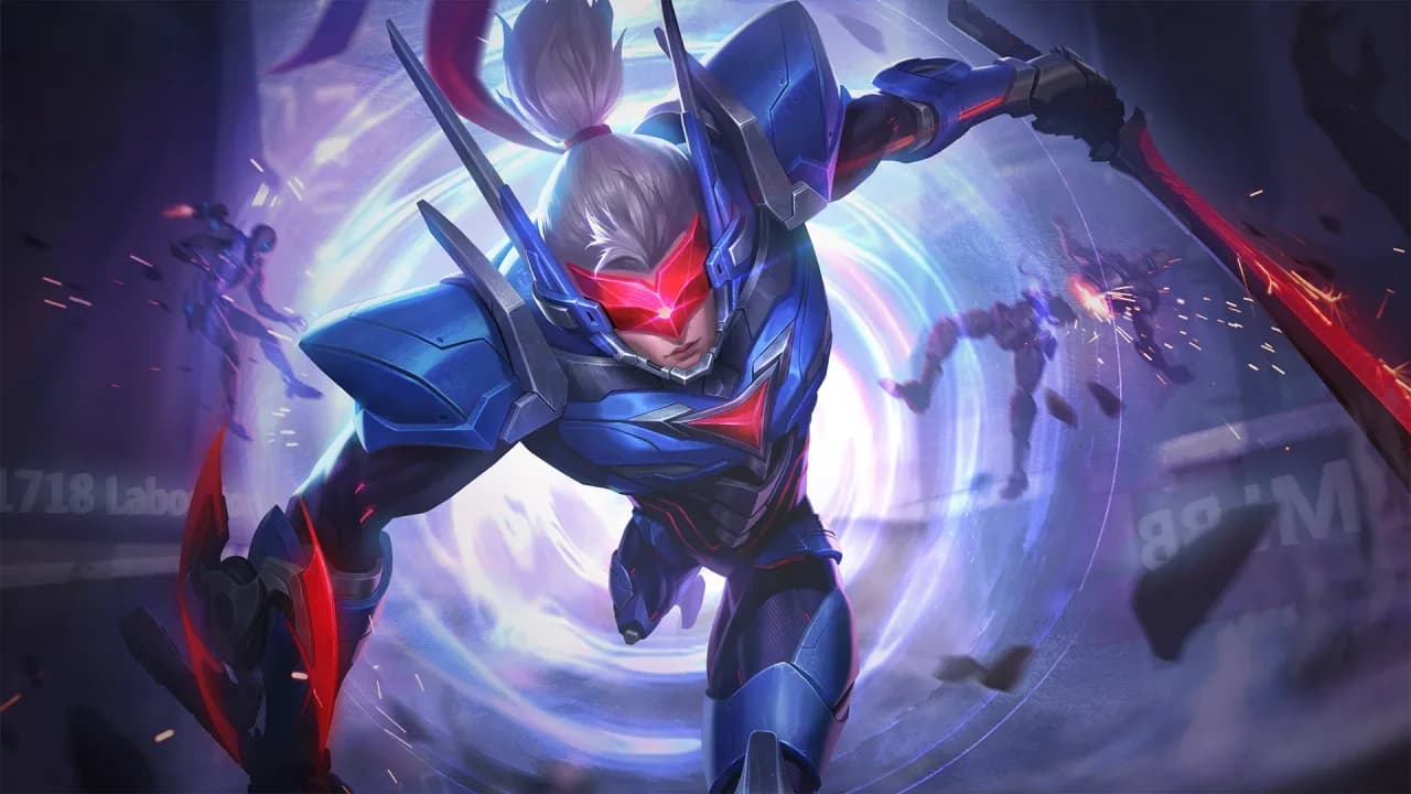 Saber Wandering Sword skin artwork