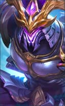 Saber wearing the Onimaru skin, in-game portrait