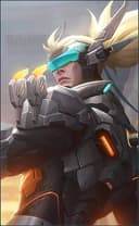 Saber wearing the Silver Edge skin, in-game portrait