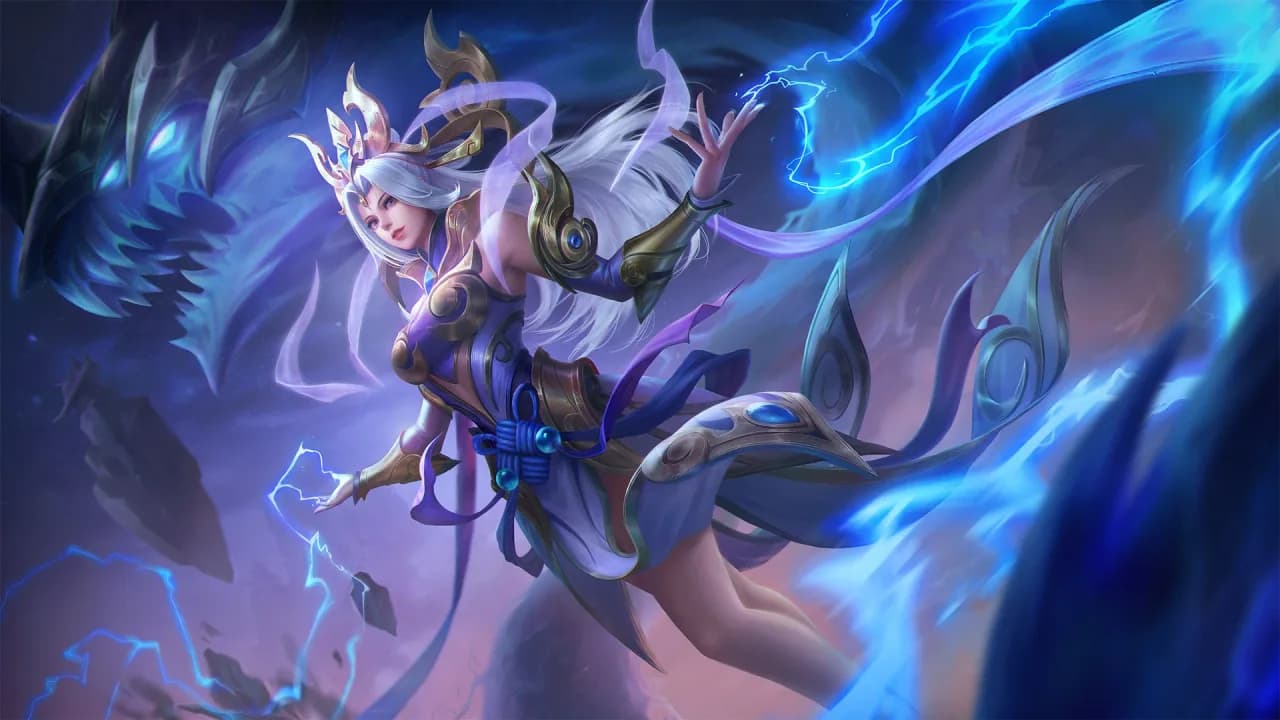 Selena Thunder Flash skin artwork