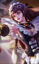 Selena wearing the Double Identity skin, in-game portrait
