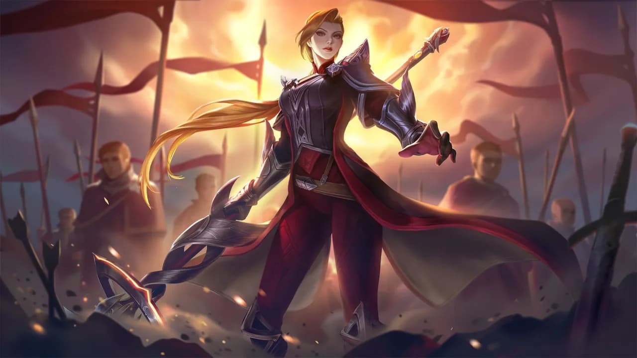 Silvanna Hallowed Lance skin artwork
