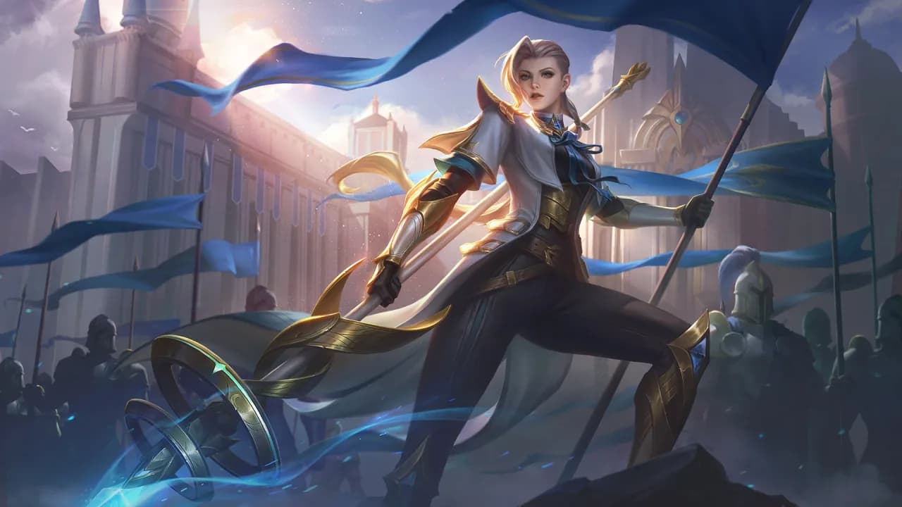 Silvanna Imperial Knightess skin artwork