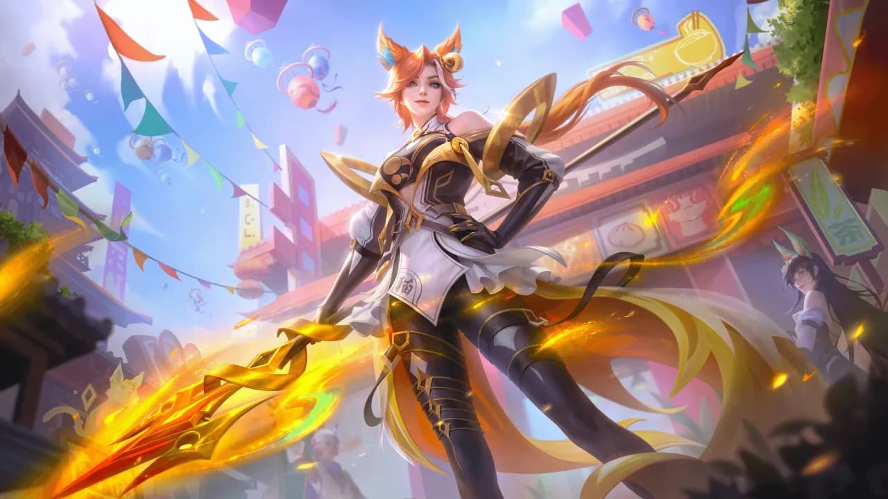 Silvanna Meowkin Warden skin artwork