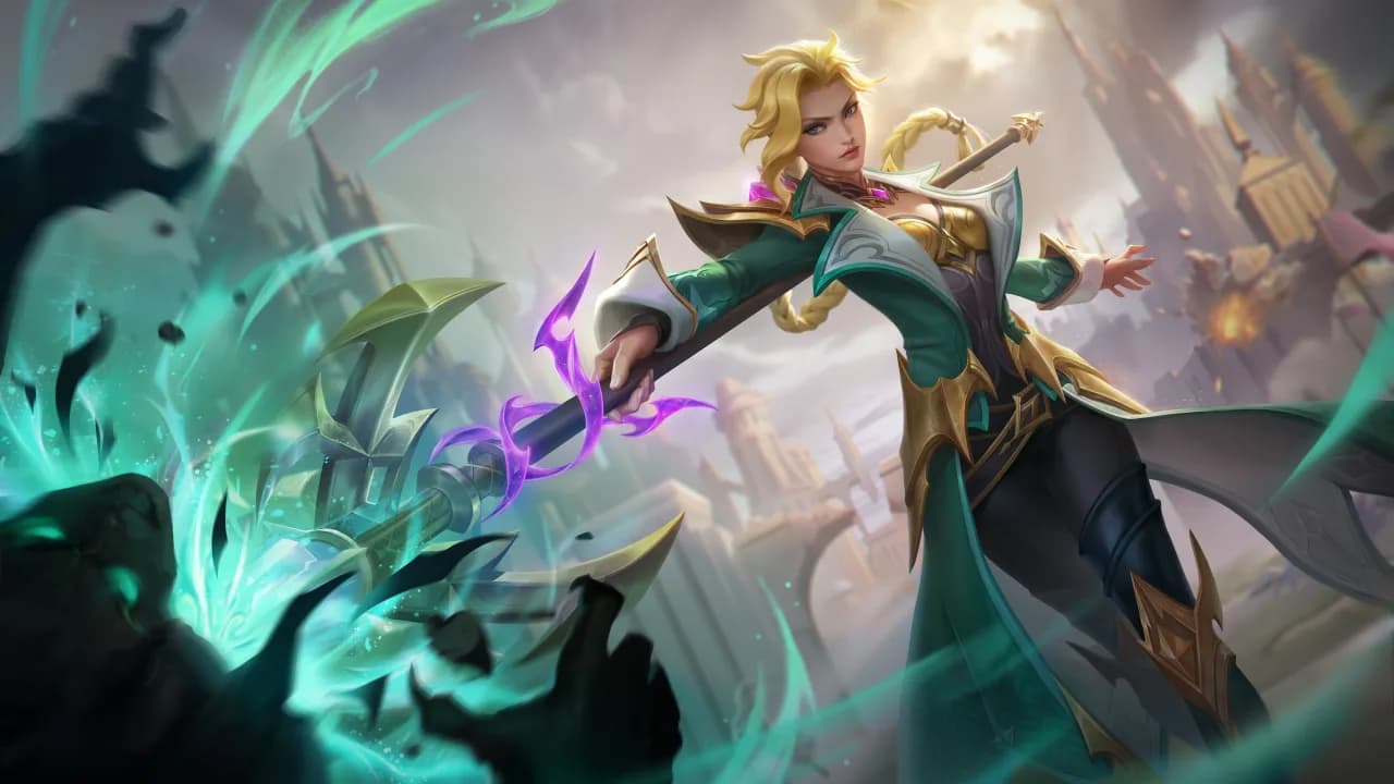 Silvanna Verdant Lancer skin artwork