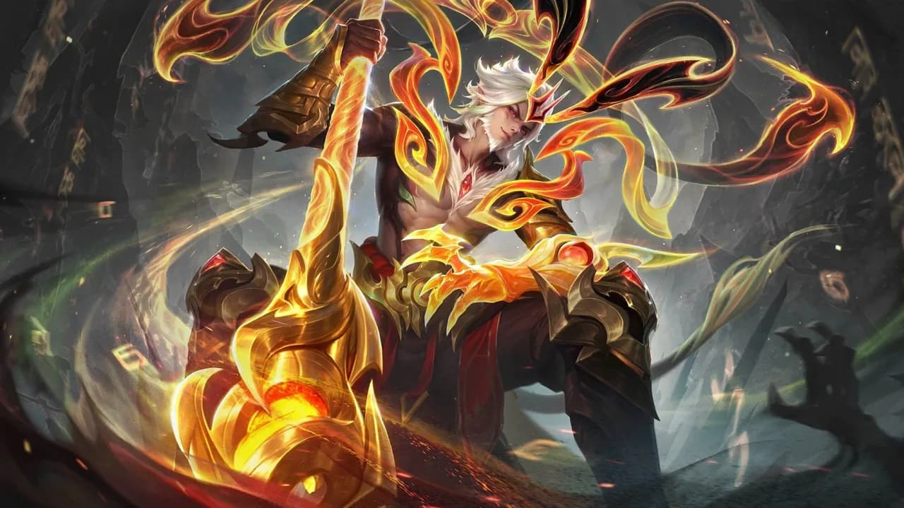Sun Queller of Chaos skin artwork