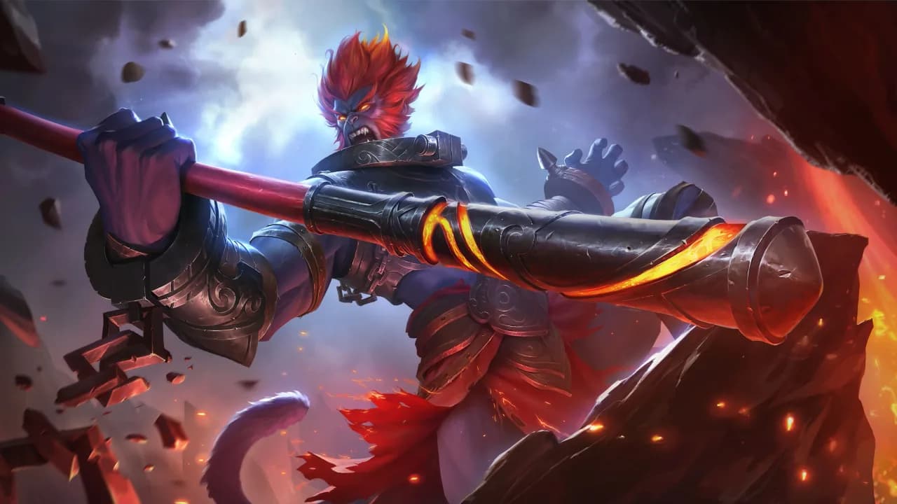Sun Simian Curse skin artwork