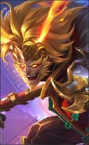 Sun wearing the Spring Blessings skin, in-game portrait