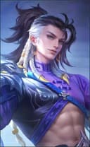 Suyou wearing the Venerated Vigilance skin, in-game portrait