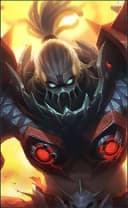 Terizla wearing the Rustwreck skin, in-game portrait