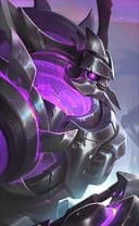 Thamuz wearing the Abyssal Reaper skin, in-game portrait