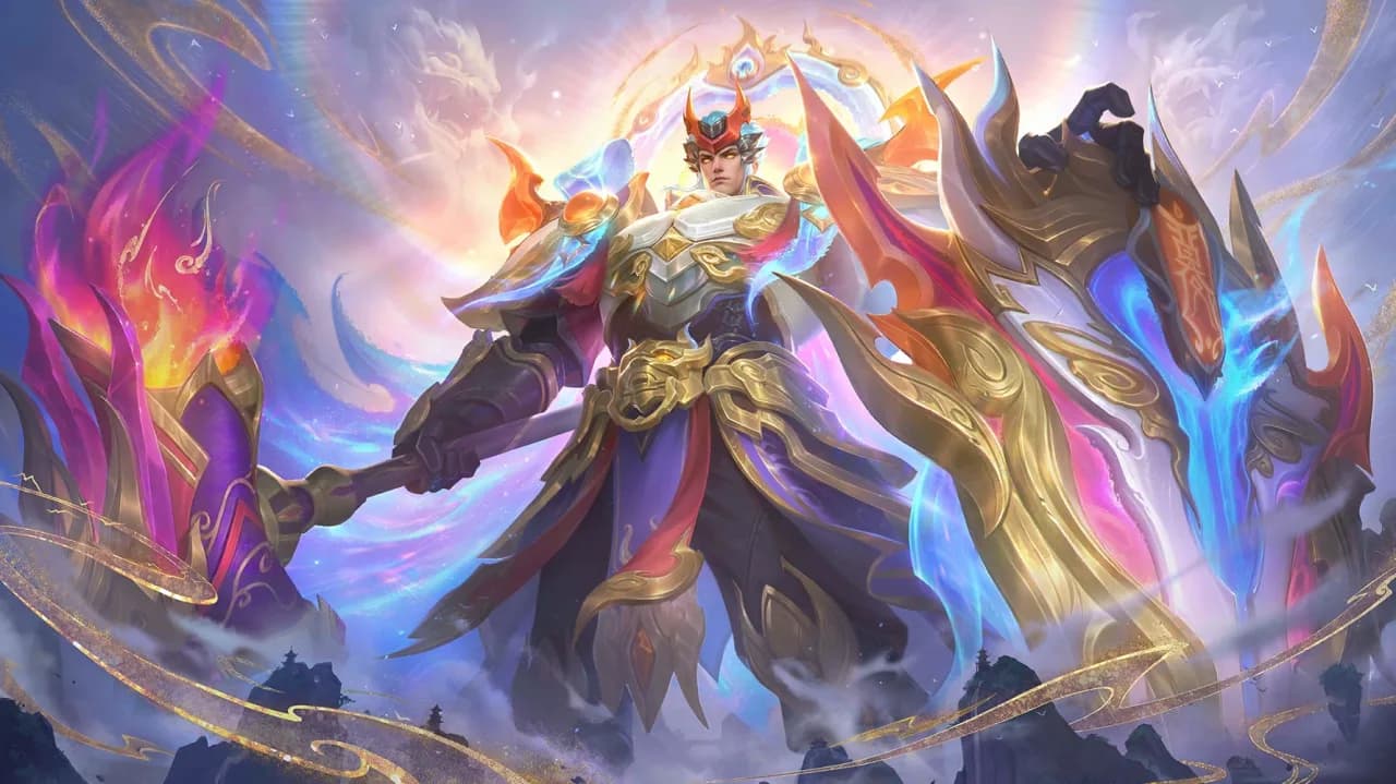 Tigreal Celestial General skin artwork