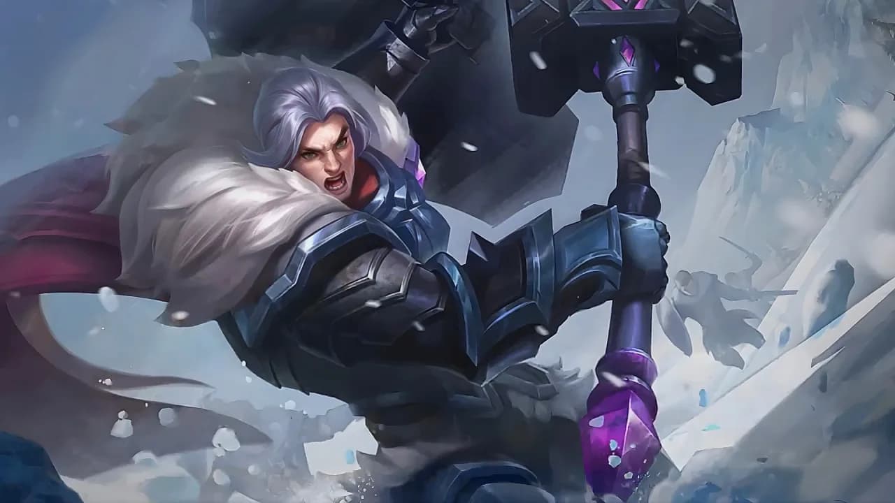 Tigreal Dark Guardian skin artwork
