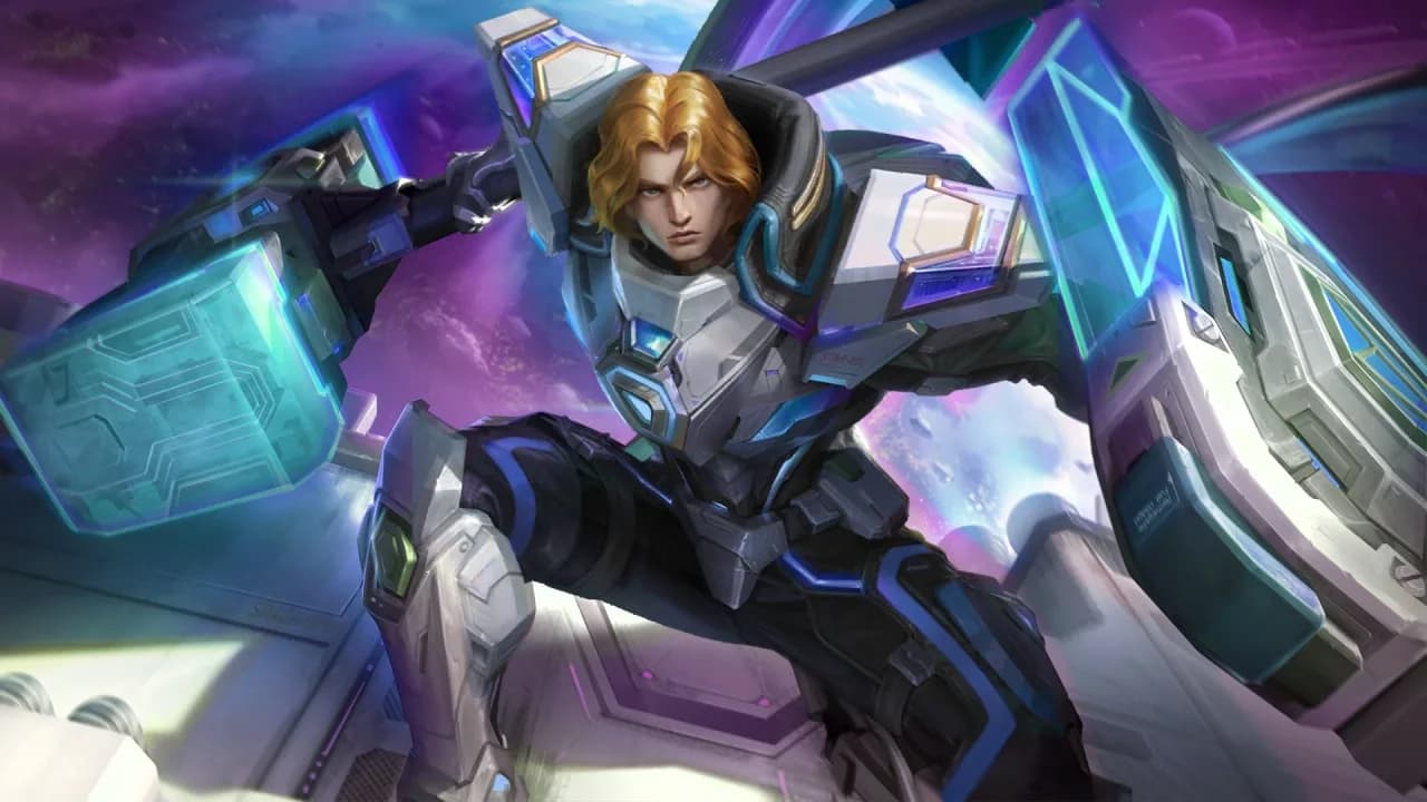 Tigreal Galactic Marshal skin artwork